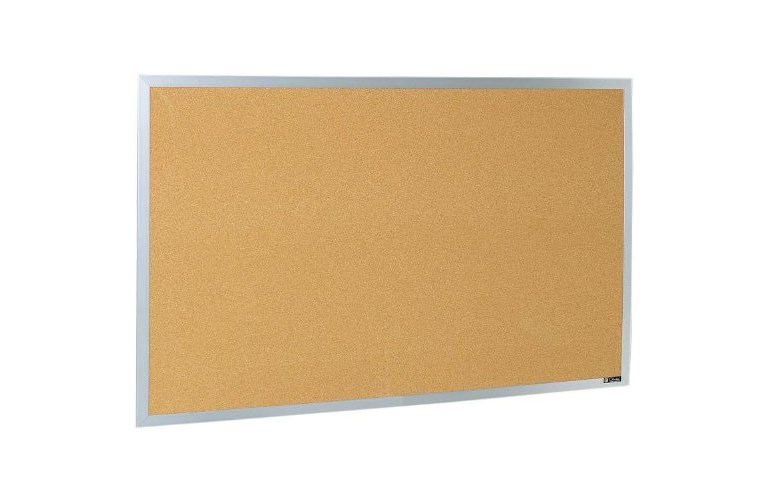Claridge 958A 4 x 4Feet 900A Series Tackboard in Tan Nucork, 11/4