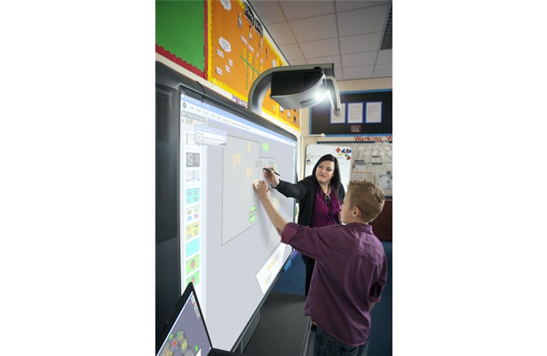 Promethean ABAS395PEST ActivBoard 395 Pro Adjustable System - 95 ...