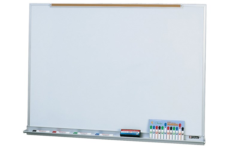 Claridge LCS2044R 4' x 4' LCS Deluxe 5/8" Facetrim with Map Rail