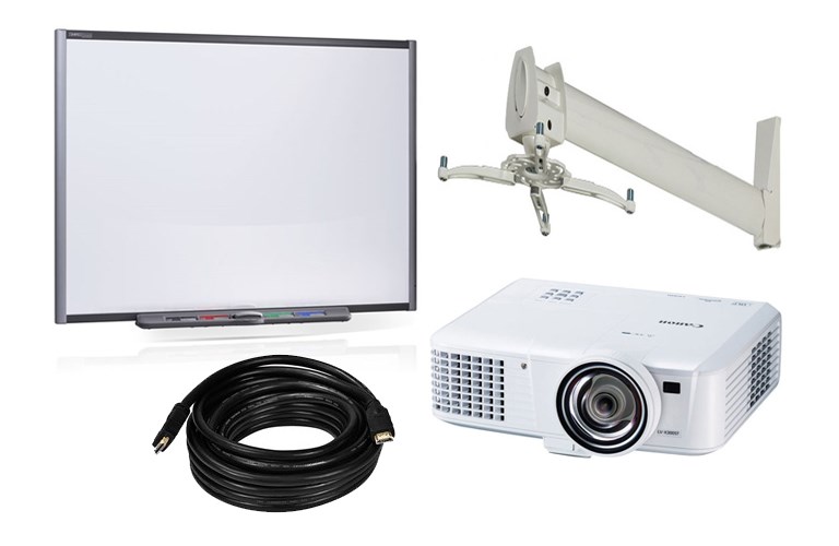 SMARTBOARD SBM680 ST Kit SBM680 Interactive Whiteboard, Canon LV