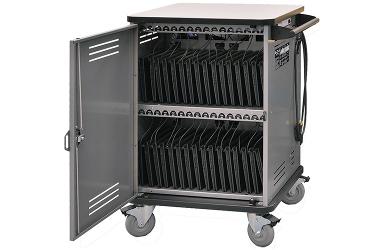 Spectrum Industries 55469WFSBW Cloud32 Chromebook Cart with Deluxe