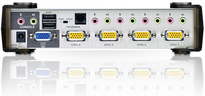 Aten CS1734A 4-Port PS/2-USB VGA/Audio KVMP Switch | Touchboards