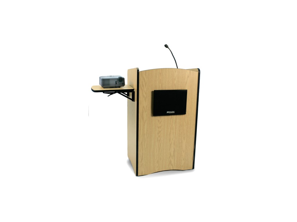 AmpliVox SS3230 Multimedia Computer Lectern with Sound System | Touchboards