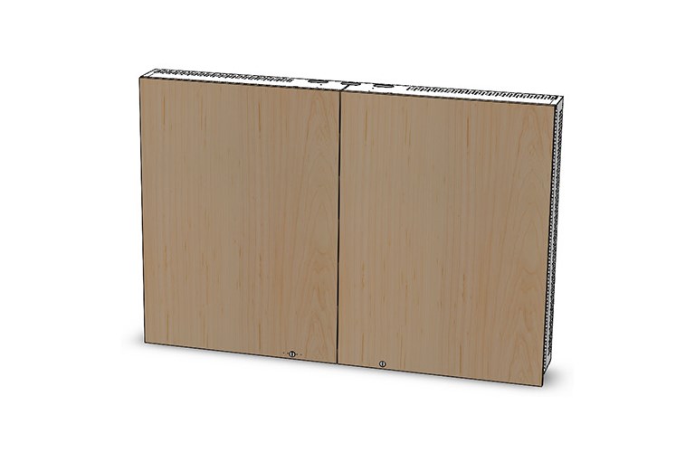 AVF CAB60 Locking Wall Mounted TV Cabinet for 55 to 60 ...
