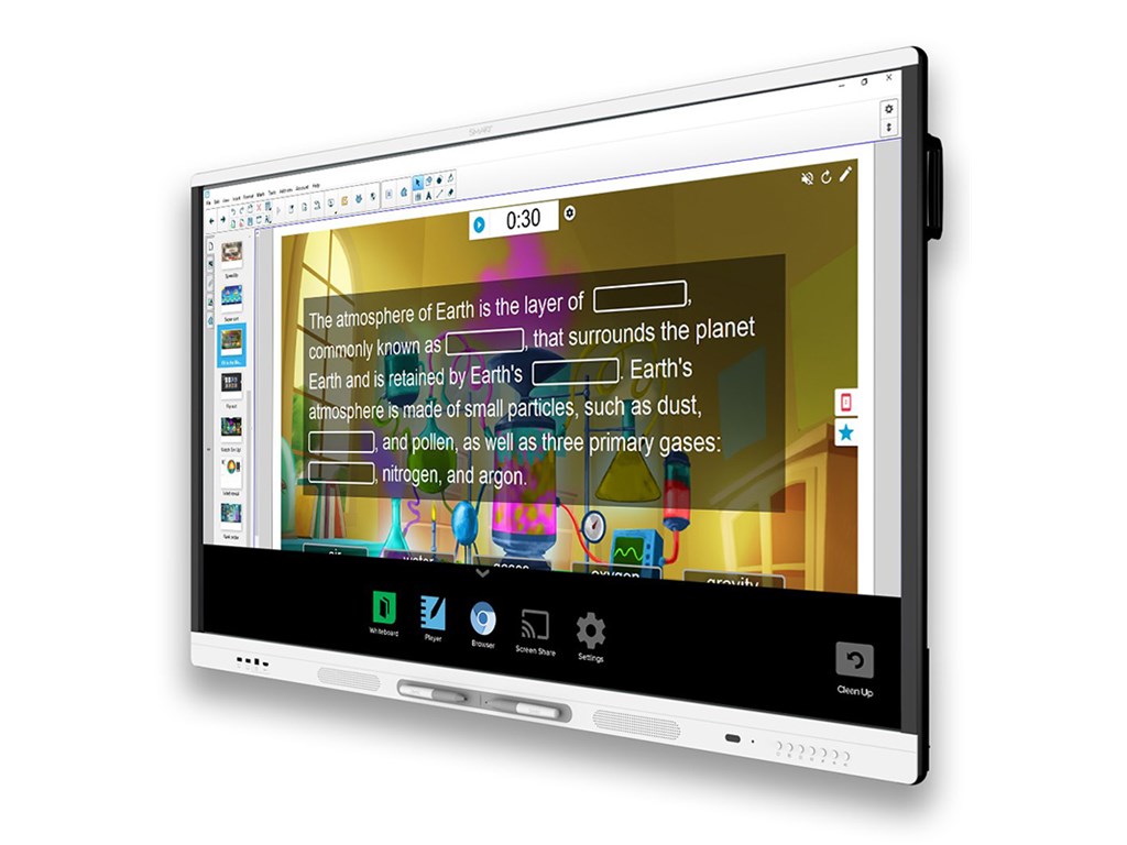 SMARTBOARD MX-75 MX-Series 75-inch Digital Whiteboard - 4K Ultra HD .