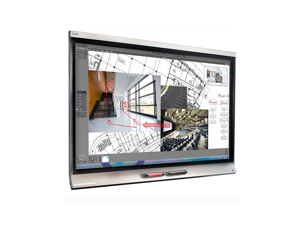 SMARTBOARD SPNL-6075P 6000 Pro Series Interactive Display - 75 ...